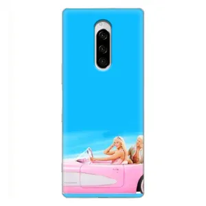 Силиконовый Чехол Барби Фильм на Sony Xperia 1 (Барби и Кен)