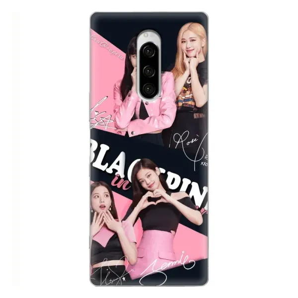 Чехол с рисунком «BLACKPINK» для Sony Xperia 1 Чехол с рисунком «BLACKPINK» для Sony Xperia 1
