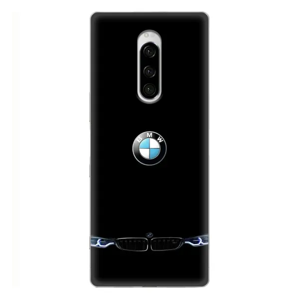 Чехол с рисунком «Черный BMW» для Sony Xperia 1 Чехол с рисунком «Черный BMW» для Sony Xperia 1
