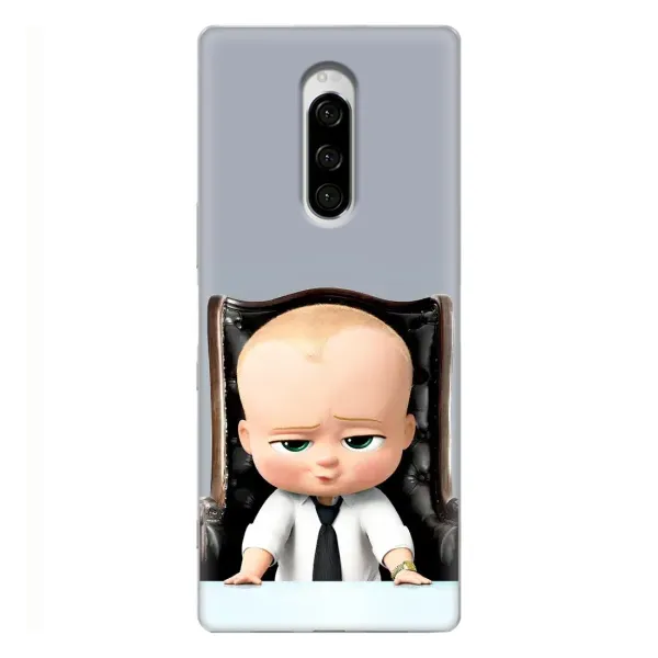 Чехол с рисунком «BOSS» для Sony Xperia 1