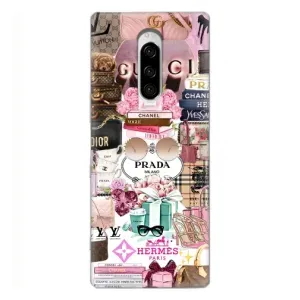 Чохол (Dior, Prada, YSL, Chanel) для Sony Xperia 1 (Брендb)