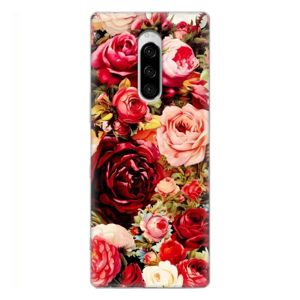 Чохол з малюнком «Букет квітів» для Sony Xperia 1 Чохол з малюнком «Букет квітів» для Sony Xperia 1