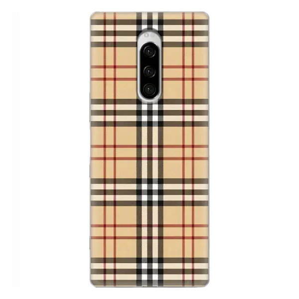 Чехол с рисунком «Burberry стиль» для Sony Xperia 1 Чехол с рисунком «Burberry стиль» для Sony Xperia 1
