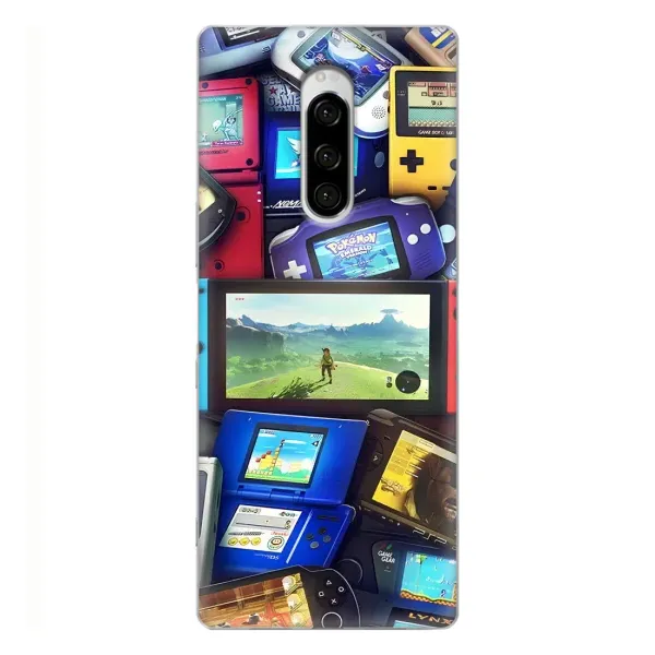 Чехол с рисунком «Джойстики» для Sony Xperia 1 Чехол с рисунком «Джойстики» для Sony Xperia 1
