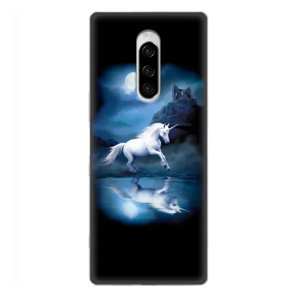 Чехол с рисунком «Единорог» для Sony Xperia 1 Чехол с рисунком «Единорог» для Sony Xperia 1