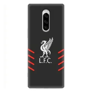 Силиконовые Чехлы принт Футбол на Sony Xperia 1 (Эмблема Liverpool)