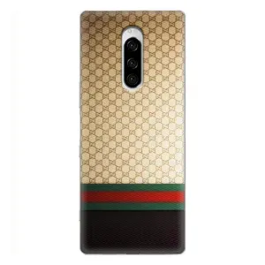 Чохли бренд ГУЧЧІ для Sony Xperia 1 (Фон Гуччі)