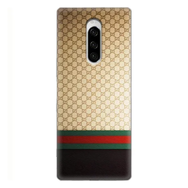 Чехол с рисунком «Фон Гуччи» для Sony Xperia 1