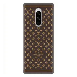 Силиконовый чехол для Sony Xperia 1 (ФОН Louis Vuitton Paris)