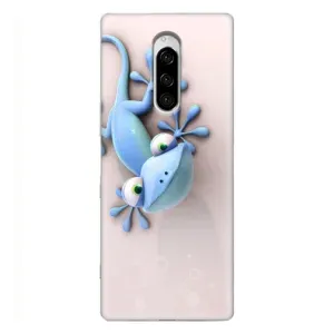 Чехлы с изображением разных животных для Sony Xperia 1 (Геккон)