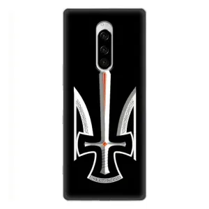 Чехол Укр Символика для Sony Xperia 1 (Герб Свобода или Смерть)