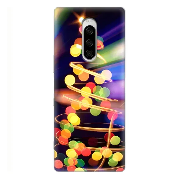 Чехол с рисунком «Гирлянды» для Sony Xperia 1 Чехол с рисунком «Гирлянды» для Sony Xperia 1