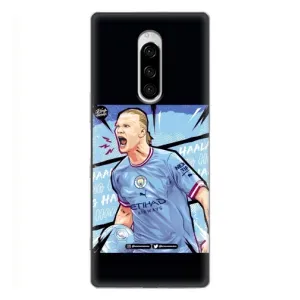 Чехлы с принтом для Sony Xperia 1 Футболист (гол Эрлинг Холланд)