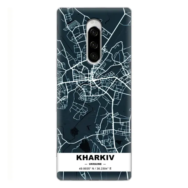 Чехол с рисунком «Харьков» для Sony Xperia 1 Чехол с рисунком «Харьков» для Sony Xperia 1