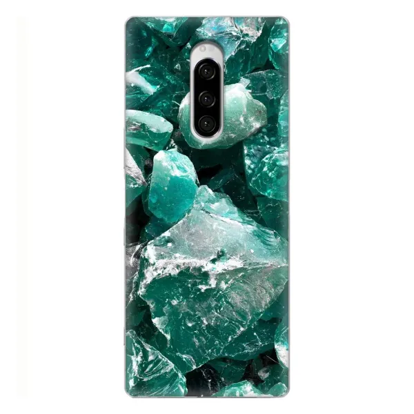 Чехол с рисунком «Изумруд» для Sony Xperia 1 Чехол с рисунком «Изумруд» для Sony Xperia 1