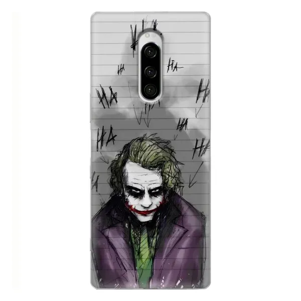 Чехол с рисунком «Joker клоун» для Sony Xperia 1