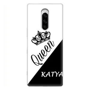 Именные  Женские Чехлы для Sony Xperia 1 (KATYA)