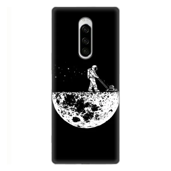 Чехол с рисунком «Космонавт» для Sony Xperia 1 Чехол с рисунком «Космонавт» для Sony Xperia 1