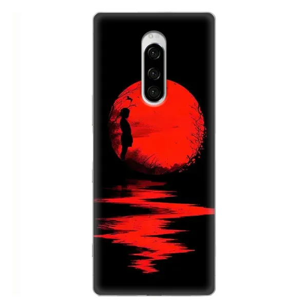 Чохол з малюнком «Червоний Захід сонця» для Sony Xperia 1 Чохол з малюнком «Червоний Захід сонця» для Sony Xperia 1