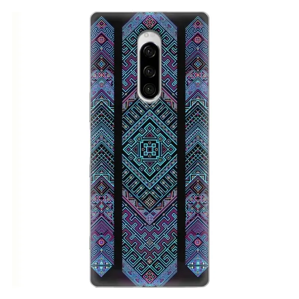 Чехол с рисунком «Крутой орнамент» для Sony Xperia 1 Чехол с рисунком «Крутой орнамент» для Sony Xperia 1