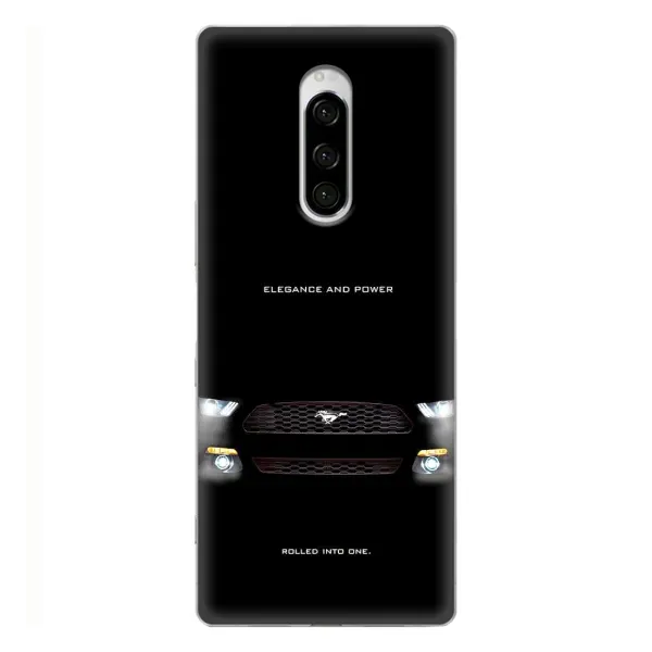 Чехол с рисунком «Черный Land Rover» для Sony Xperia 1