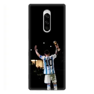 Чохли Лео Мессі Аргентина для Sony Xperia 1 (Лео Чемпіон)