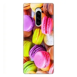 Чехол с изображением вкусной еды для Sony Xperia 1 (Макаруны)
