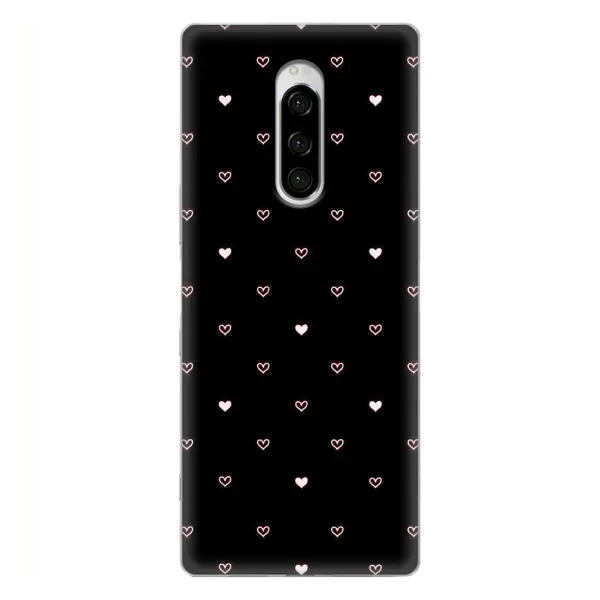 Чехол с рисунком «Маленькие сердечки» для Sony Xperia 1