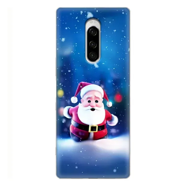 Чехол с рисунком «Маленький Дед Мороз» для Sony Xperia 1 Чехол с рисунком «Маленький Дед Мороз» для Sony Xperia 1