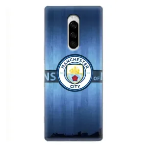 Силиконовые Чехлы принт Футбол на Sony Xperia 1 (ManCity)