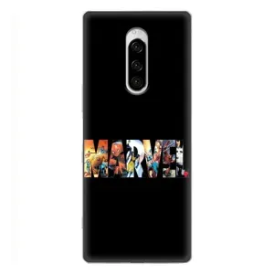 Силиконовый Чехол для Sony Xperia 1 (MARVEL)
