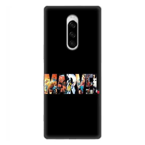 Чехол с рисунком «MARVEL» для Sony Xperia 1 Чехол с рисунком «MARVEL» для Sony Xperia 1