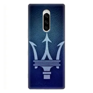 Чехлы с тематикой "Крутые машины" на Sony Xperia 1 (Лого Maserati)