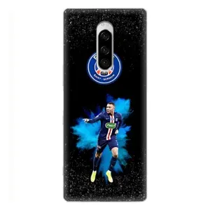 Чехол (TPU) с Футболистом на Sony Xperia 1 (Мбаппе ПСЖ)