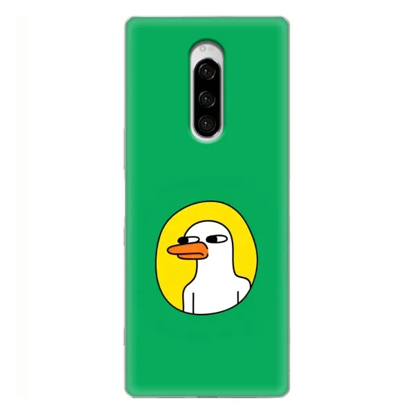 Чохол з малюнком «Мем Качка» для Sony Xperia 1 Чохол з малюнком «Мем Качка» для Sony Xperia 1