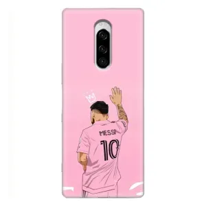 Чехлы Лео Месси в Майами на Sony Xperia 1 (Месси Маями)