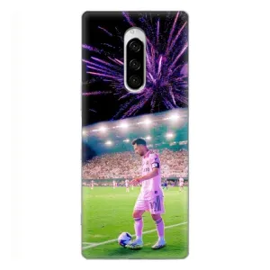 Чехлы Лео Месси в Майами на Sony Xperia 1 (Месси в Майами)
