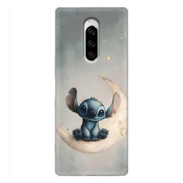 Чехол с рисунком «Милый Стич» для Sony Xperia 1 Чехол с рисунком «Милый Стич» для Sony Xperia 1