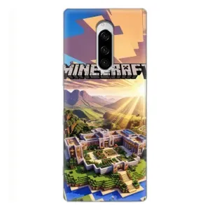 Чехол майнкрафт для Sony Xperia 1 (MINECRAFT)