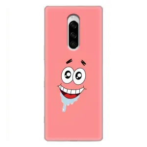 Чехлы с Патриком на Sony Xperia 1 (Мордочка Патрика)