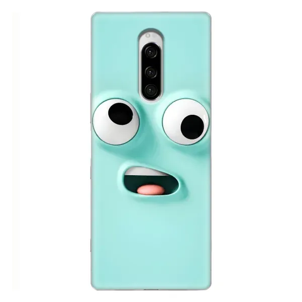 Чехол с рисунком «Забавное мятное лицо» для Sony Xperia 1 Чехол с рисунком «Забавное мятное лицо» для Sony Xperia 1