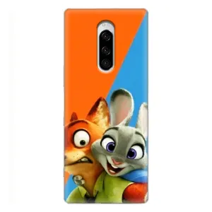 Чехлы ЗВЕРОПОЛИС для Sony Xperia 1 (Ник и Хопс)