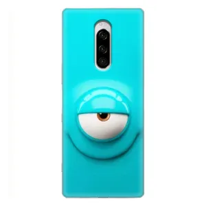 Силиконовые Чехлы (смешные стикеры) для Sony Xperia 1 (Одноглазик)
