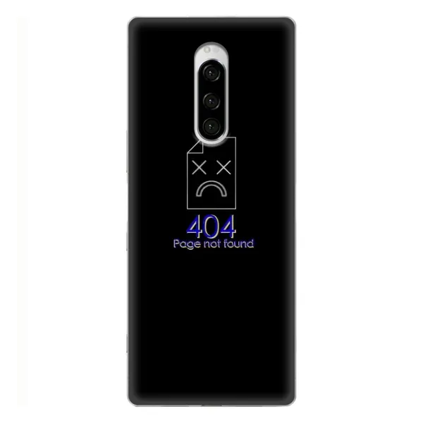Чехол с рисунком «Ошибка 404» для Sony Xperia 1