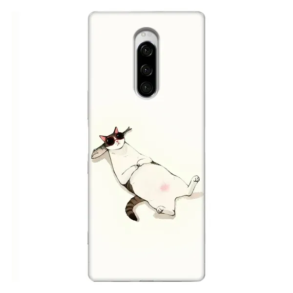 Чехол с рисунком «Отдых» для Sony Xperia 1 Чехол с рисунком «Отдых» для Sony Xperia 1