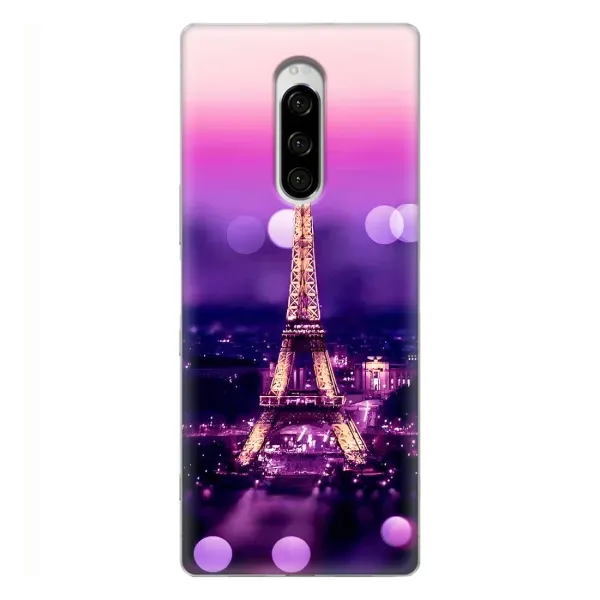 Чехол с рисунком «Париж башня» для Sony Xperia 1 Чехол с рисунком «Париж башня» для Sony Xperia 1