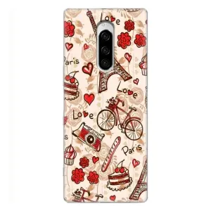 Чехол с Эйфелевой башней на Sony Xperia 1 (Париж мечта)