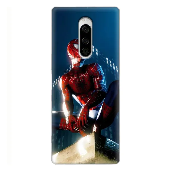 Чехол с рисунком «Паук на доме» для Sony Xperia 1 Чехол с рисунком «Паук на доме» для Sony Xperia 1