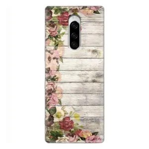 Чохли з тематикою "КВІТИ" на Sony Xperia 1 (Плетені квіти)