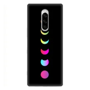 Чехол (ТПУ) с планетами на Sony Xperia 1 (Полнолуние)